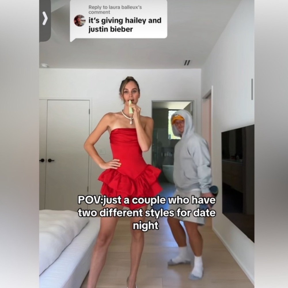 NBD Emilia Mini Dress in Red XS - Picture 10 of 13